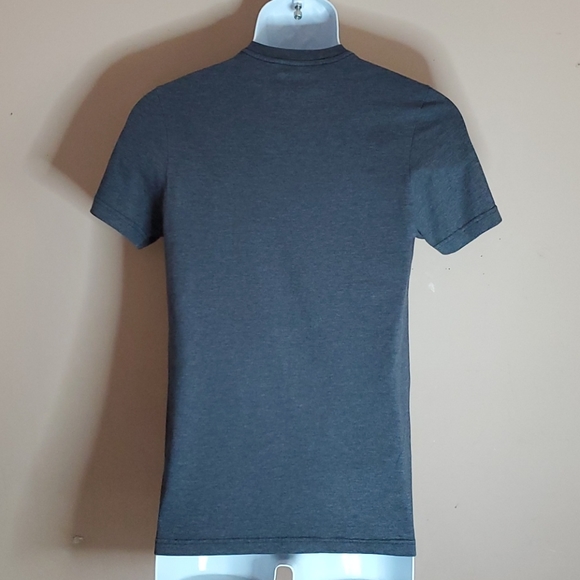 Hurley grey guitar anchor short sleeve tee size small - Picture 3 of 8